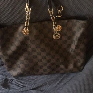Rare Michael Kors checkered print